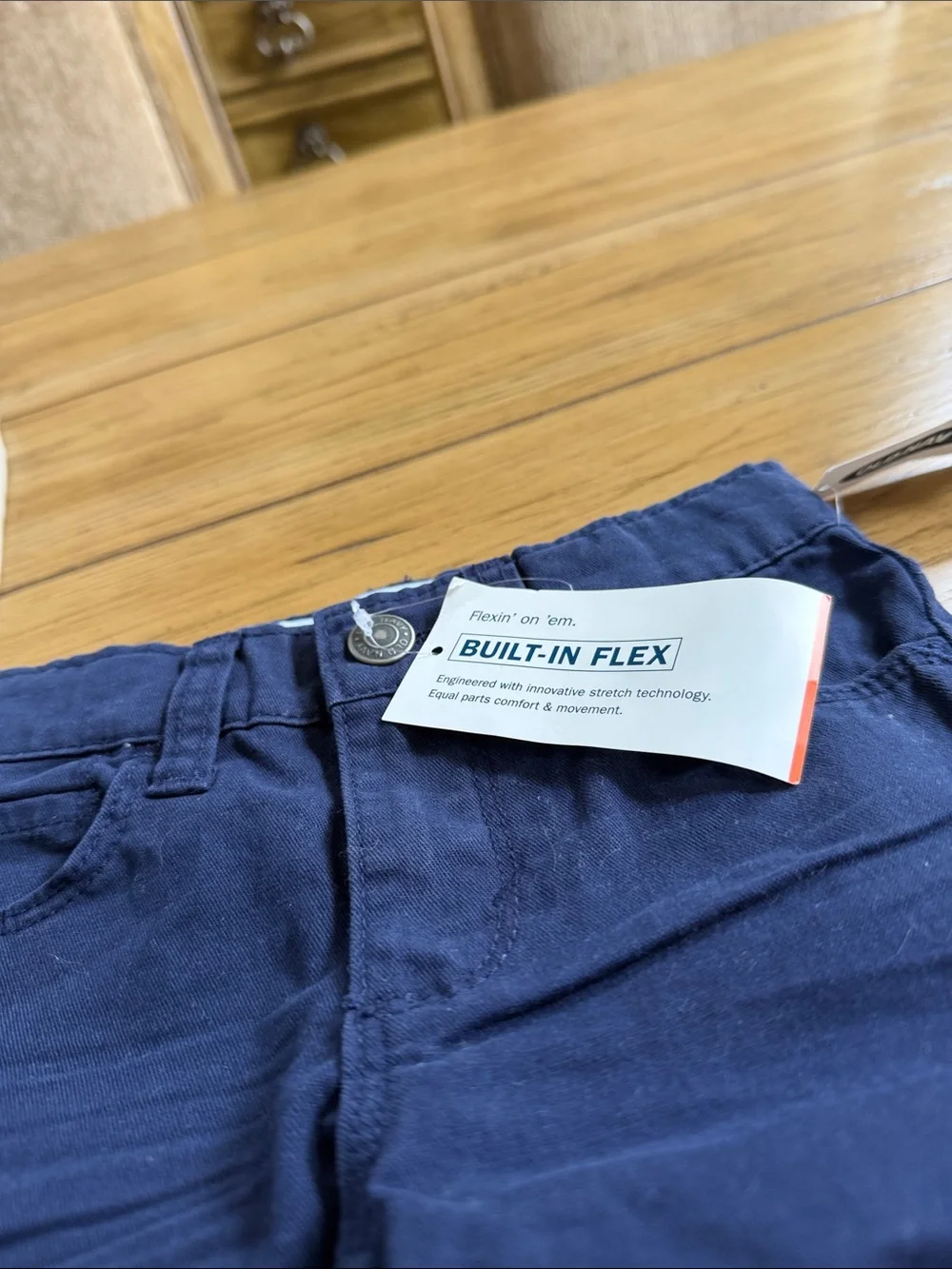 Old Navy Kids Two-Pack Jeans in Cream and Navy